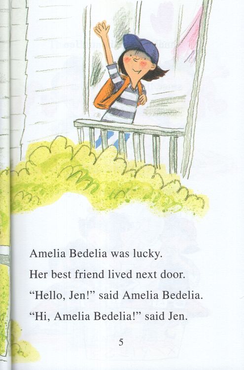 I Can Read Level 1 - Amelia Bedelia Makes A Friend - أستطيع أن أقرأ المستوى 1 - أميليا بيديليا تأخذ الكعكة