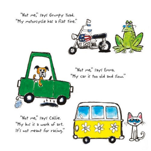 Pete the Cat - Go, Pete, Go! (Includes Over 30 Stickers!)