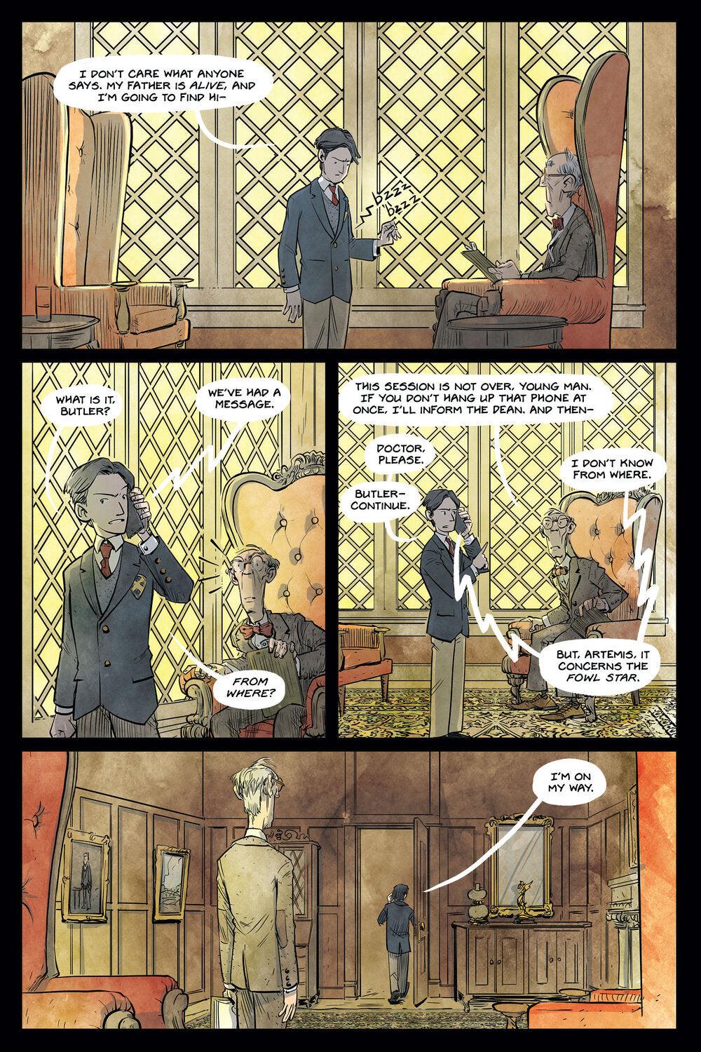 Eoin Colfer's Artemis Fowl - The Arctic Incident - The Graphic Novel - Spectrawide Bookstore