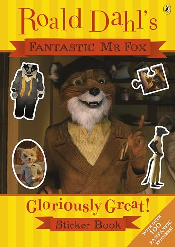Fantastic Mr Fox - Gloriously Great Sticker Book - السيد فوكس الرائع - كتاب ملصقات رائع جدًا