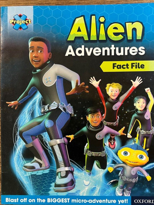 Project X - Alien Adventures -Fact File - المشروع X - مغامرات الكائنات الفضائية - السباق نحو الهرم - مستوى أكسفورد 9