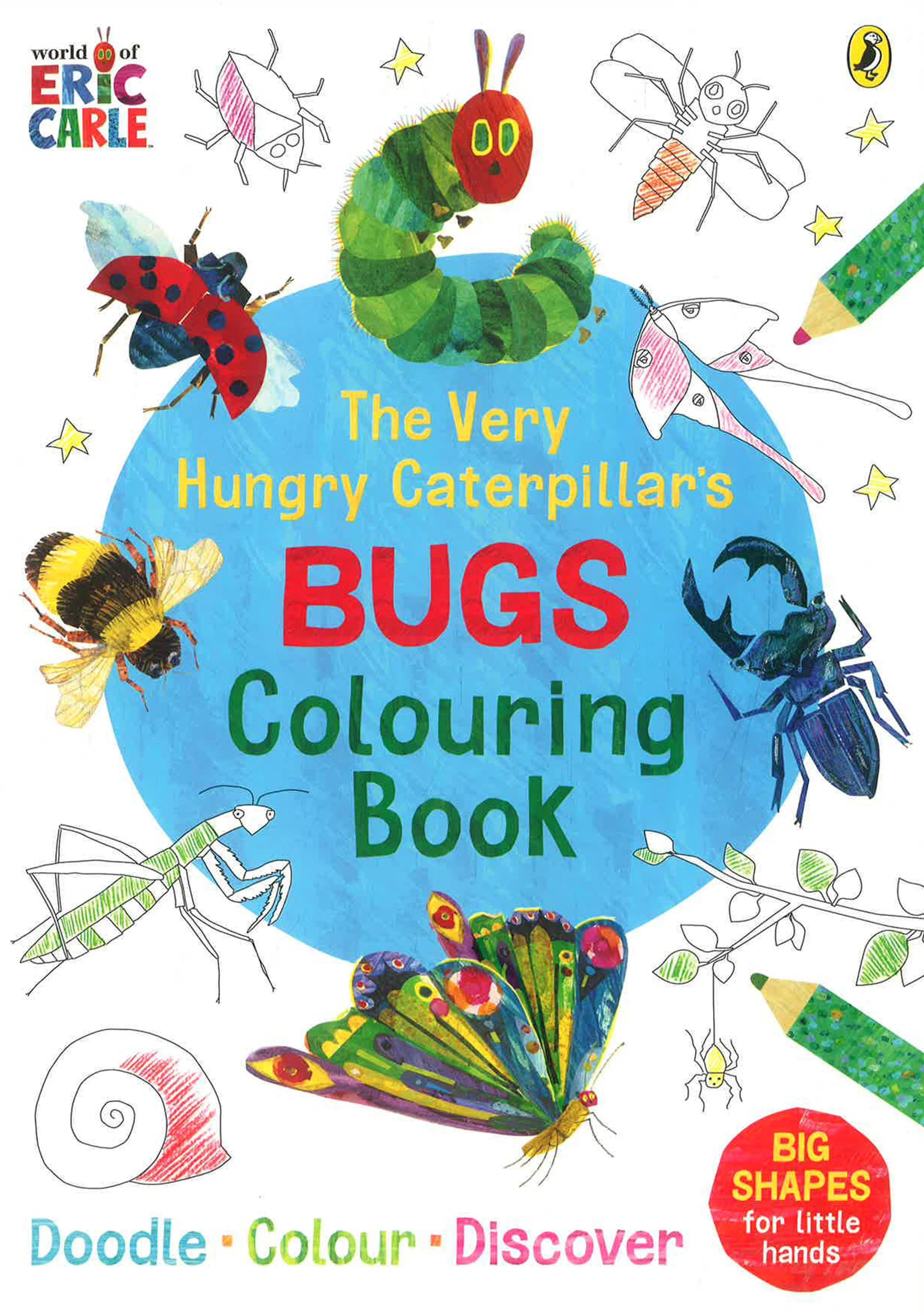 The Very Hungry Caterpillar's Bugs Colouring Book - كتاب تلوين حشرات اليرقة الجائعة جدًا