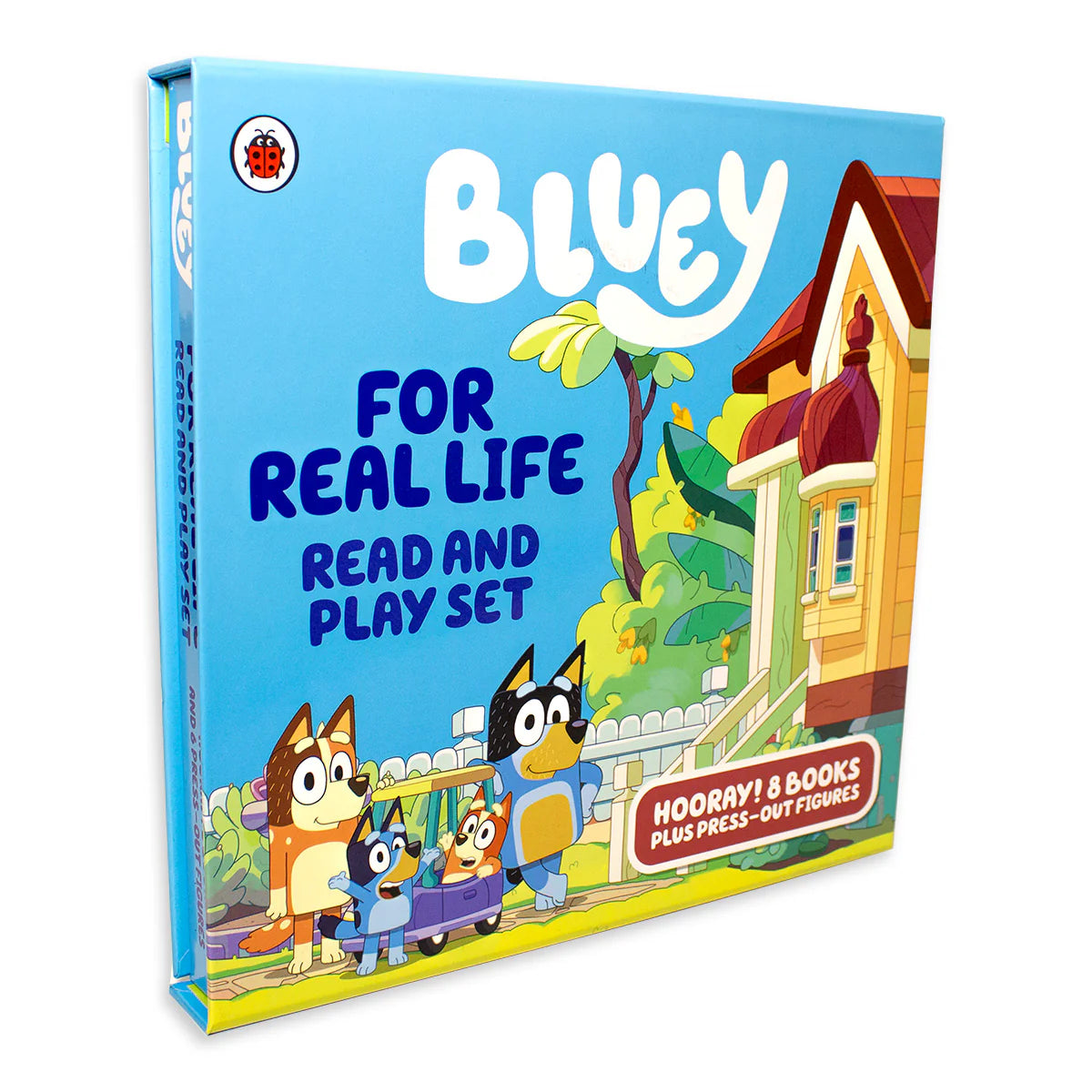 Bluey - For Real Life 8 Mini Books - Bluey - من الحياة الواقعية 8 كتب صغيرة