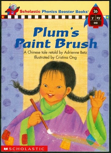 Scholastic Phonics Booster Books #26 - Plum's Paint Brush