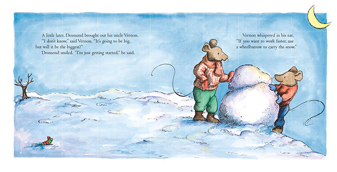 أكبر رجل ثلج على الإطلاق