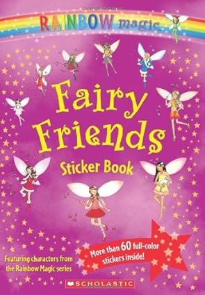 Rainbow Magic: Fairy Friends - Sticker Book - سحر قوس قزح: أصدقاء الجنيات - كتاب ملصقات