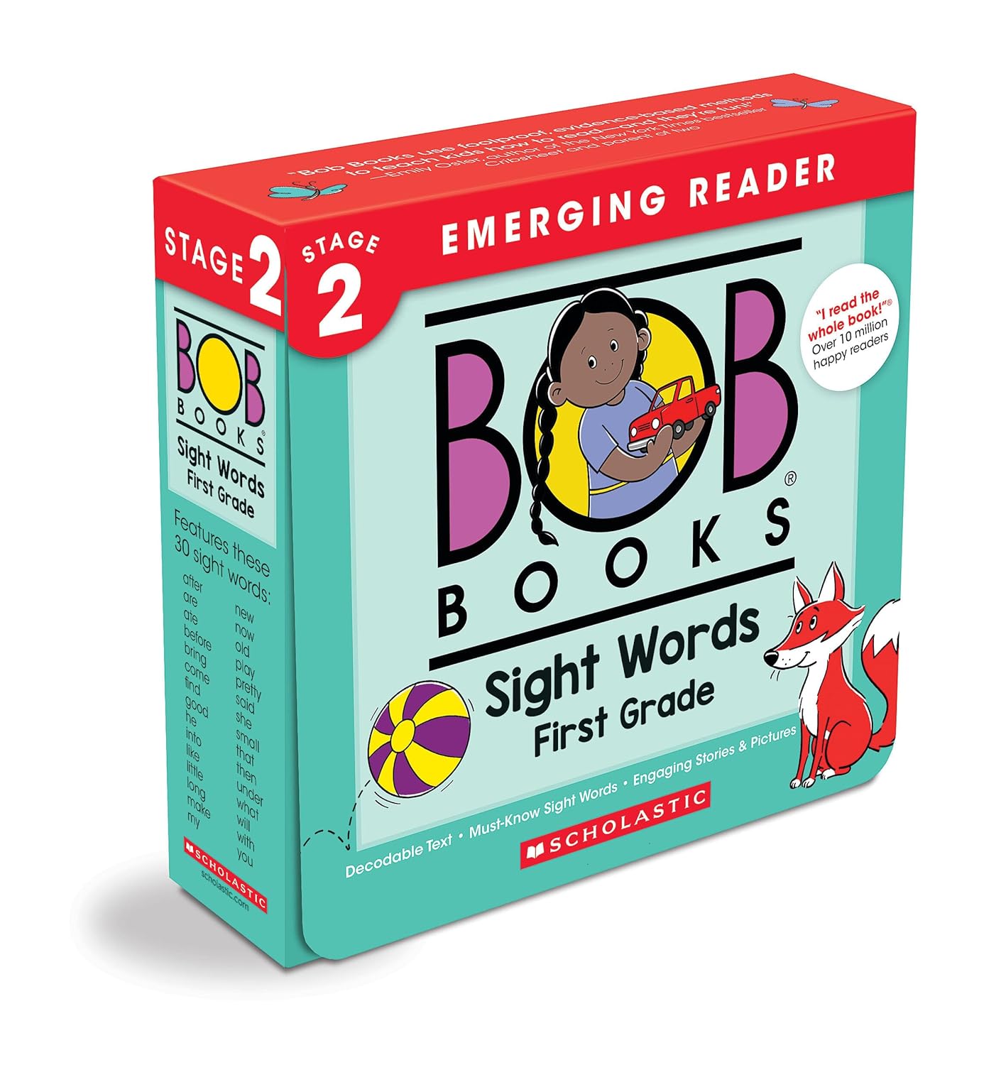 Bob Books - Sight Words First Grade (Box set) - كتب بوب - كلمات البصر الصف الأول (مجموعة مربع)