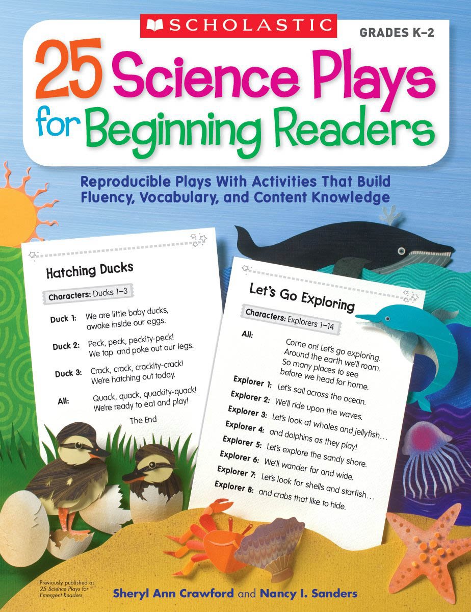25 Science Plays for Beginning Readers - 25 مسرحية علمية للقراء المبتدئين