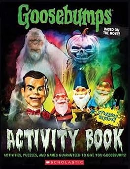 Goosebumps the Movie: Activity Book with Stickers - غوسبامبس الفيلم: كتاب أنشطة مع ملصقات