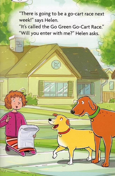 Martha Go, Go, Goes Green! (Martha Speaks: Green Light Readers, Level 2)