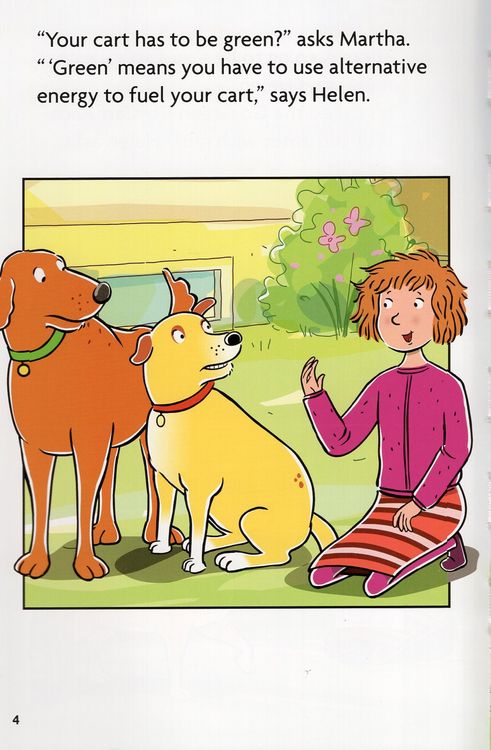 Martha Go, Go, Goes Green! (Martha Speaks: Green Light Readers, Level 2)