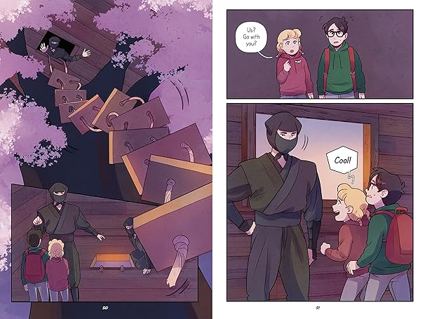 Magic Tree House Graphic Novels - Night Of The Ninja #05