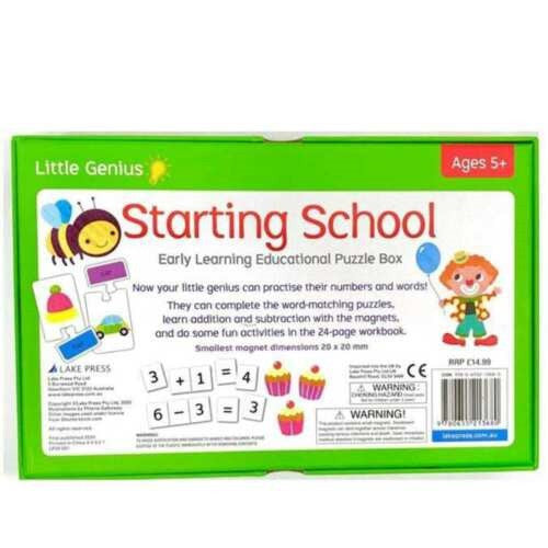 صندوق ألغاز التعلم المبكر من Little Genius - بدء المدرسة