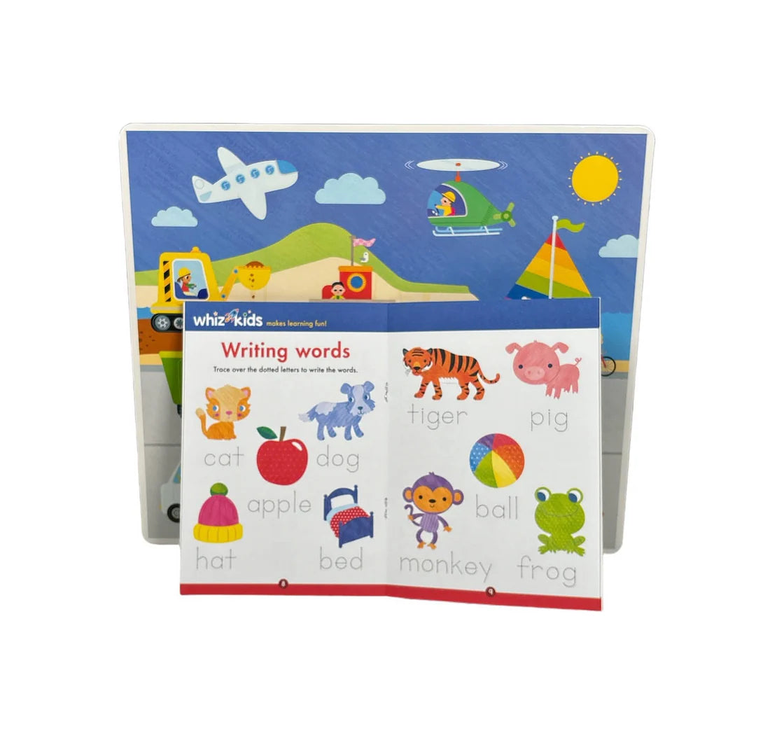 Whiz Kids Magnetic Puzzle & Book - Things that go