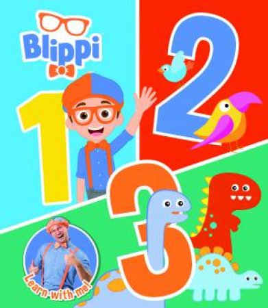 Blippi - Cased Board Book - 123 - Blippi - كتاب مقوى بغلاف مقوى - 123