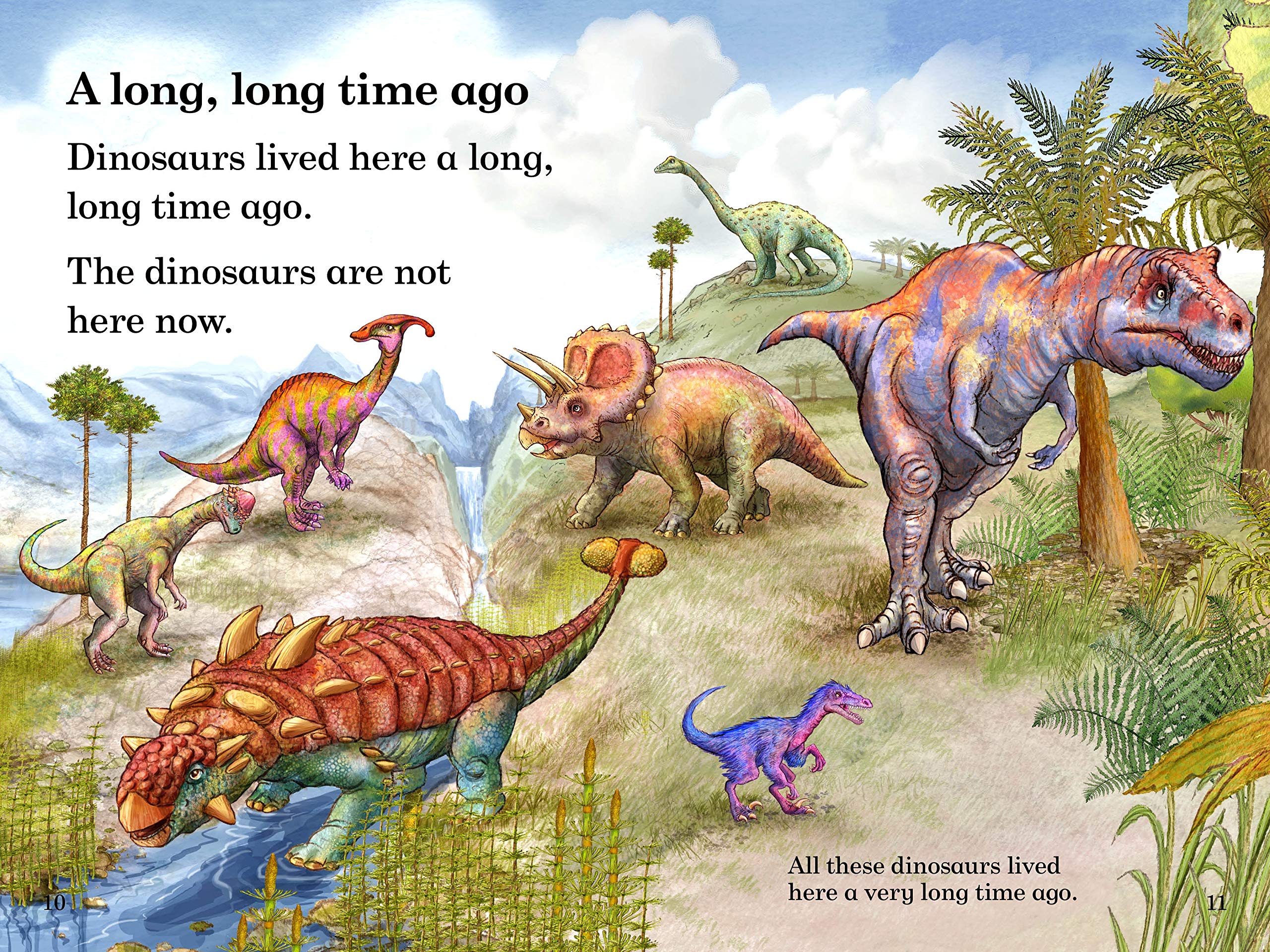 Read it Yourself wit Ladybird - Dinosaurs - Level 1 - اقرأها بنفسك مع الدعسوقة - الديناصورات - المستوى 1