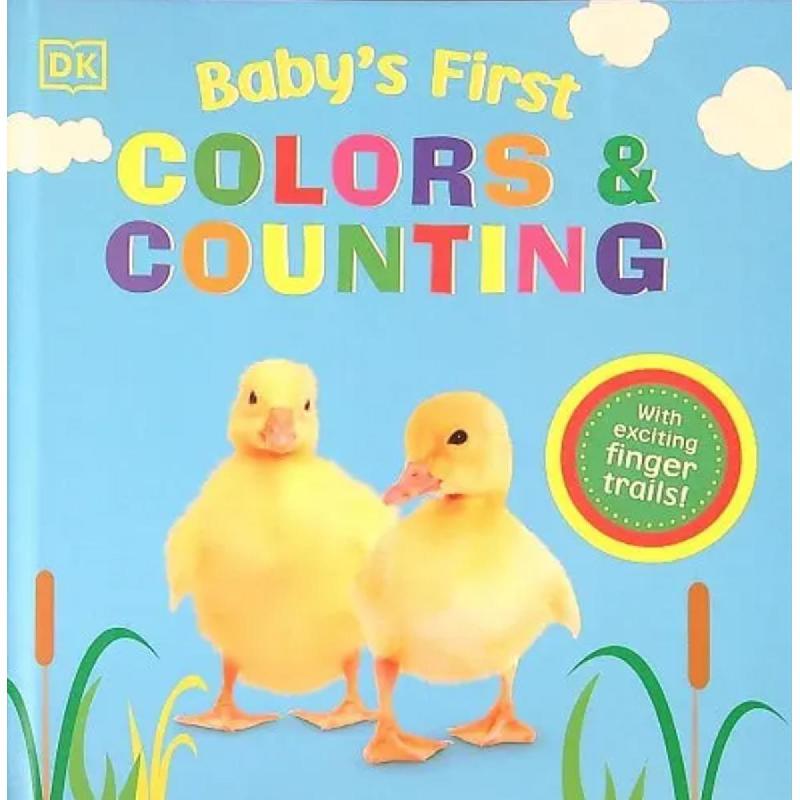 DK: Baby's First: Colors & Counting - with Exciting Finger Trails