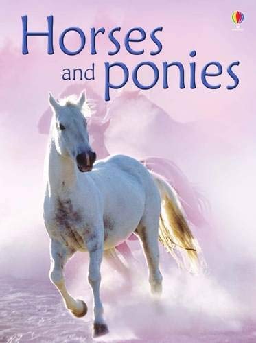 The Usborne - Horses and Ponies - Harcover - The Usborne - خيول ومهور - غلاف مقوى