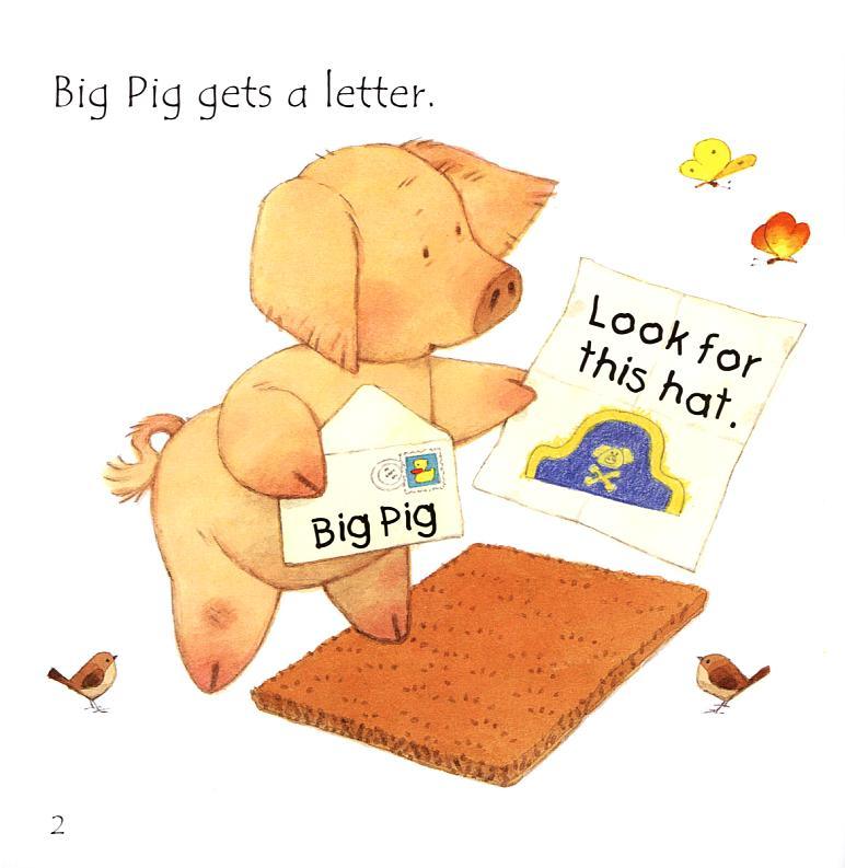 Usborne Phonics Readers - Big Pig On A Dig - Spectrawide Bookstore