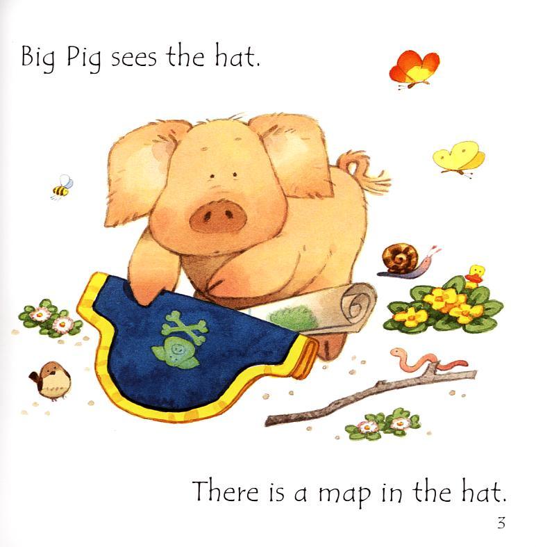 Usborne Phonics Readers - Big Pig On A Dig - Spectrawide Bookstore