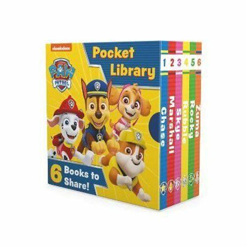 Nickelodeon Paw Patrol - Pocket Library 6 Books to Share! - Spectrawide Bookstore
