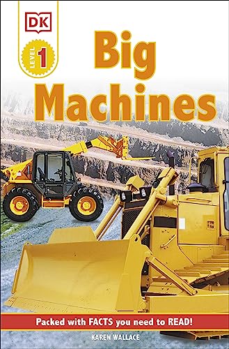 DK Readers - Big Machines (Level 1: Beginning to Read) - قراء DK - آلات كبيرة (المستوى 1: بداية القراءة)