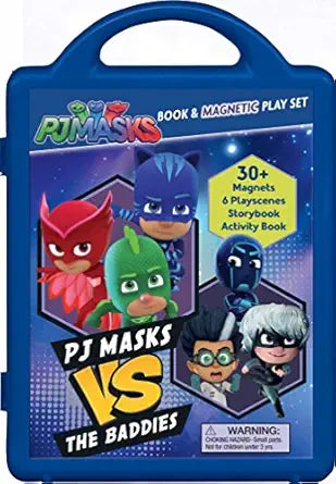 PJ Mask Book and Magnetic Play Set