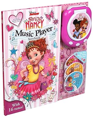 Disney Junior: Fancy Nancy Music Player (Music Player Storybook) - ديزني جونيور: مشغل موسيقى نانسي الأنيقة (كتاب قصصي مع مشغل موسيقى)