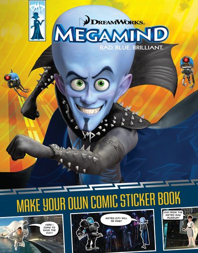 DreamWorks -  Make Your Own Comic Sticker Book (Megamind)