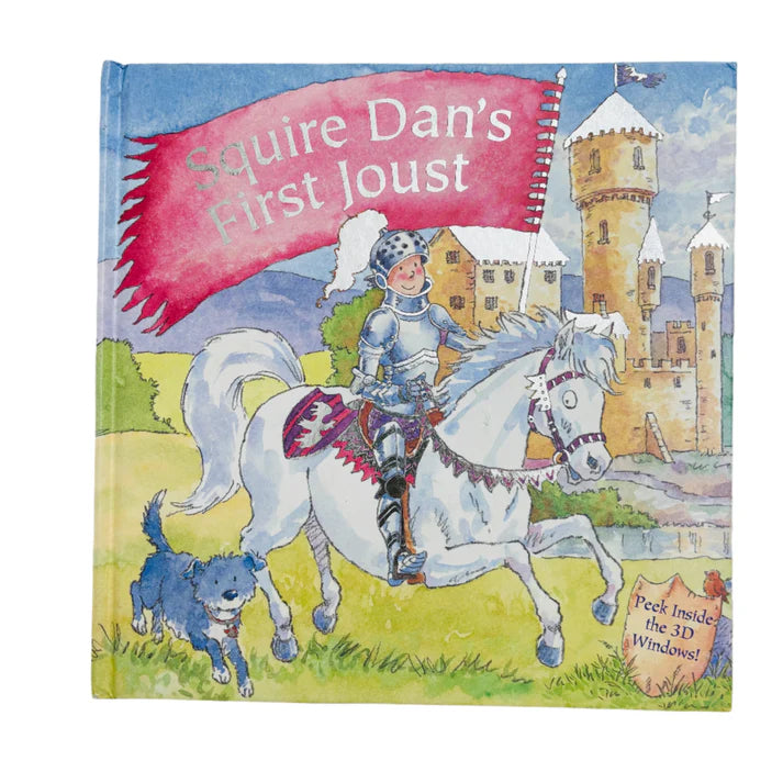 Squire Dan's First Joust 3D Pop-Up Book - كتاب "أول مبارزة لـ "سكوير دان" المجسم ثلاثي الأبعاد