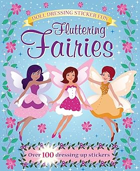 Doll Dressing Sticker Fun: Fluttering Fairies - قراءة صورة - ملصق ولون - حكايات خرافية