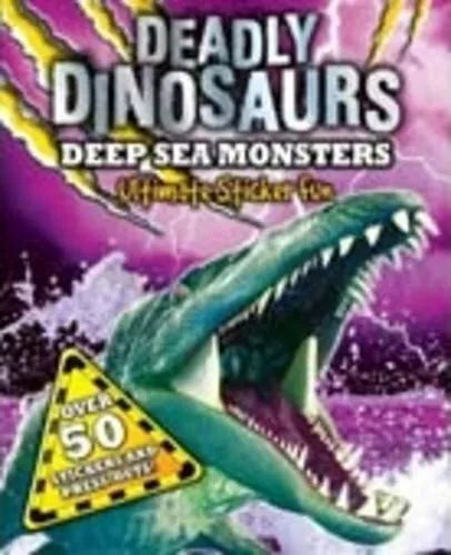Deadly Dinosaurs Awesome Flyers - Ultimate Sticker Fun