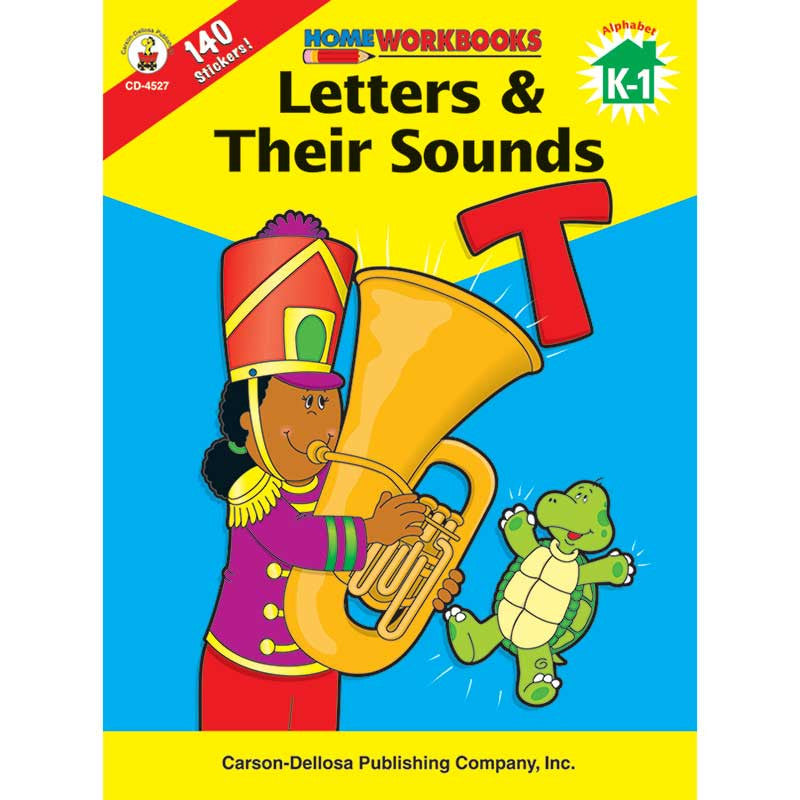 Home Workbook Letters & Their Gr K-1 Sounds