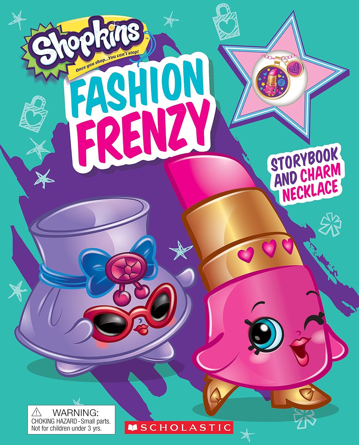 Fashion Frenzy (Shopkins - Storybook with Charm Necklace)