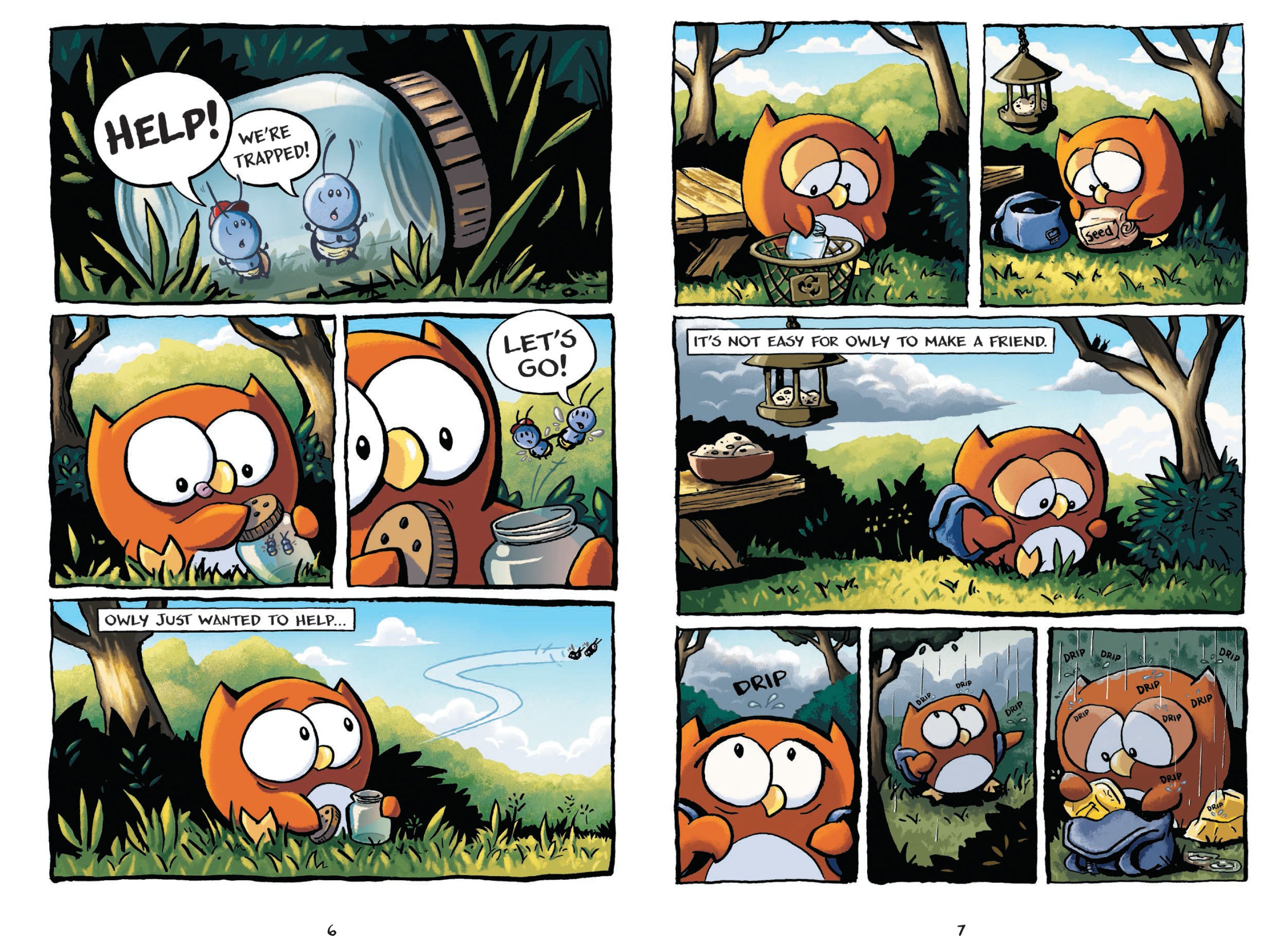 Owly #03 - Flying Lessons  (full color Graphix)
