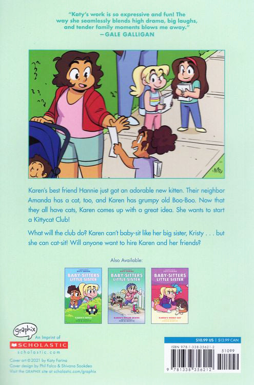 Baby Sitters - Little Sister Graphic Novel #04 Karen's Kittycat Club (full colour edition)