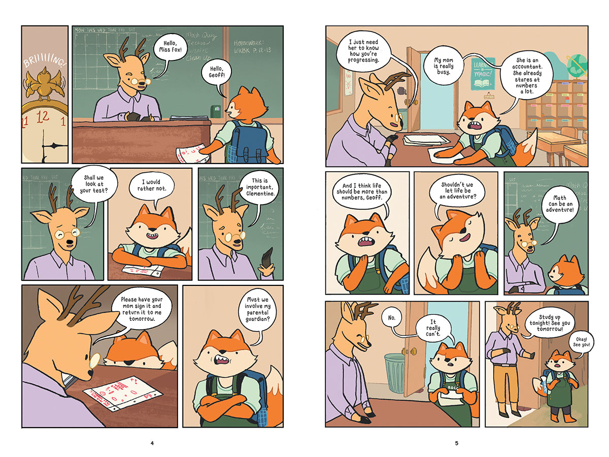 Clementine Fox and the Great Island Adventure - Graphic Novel #01