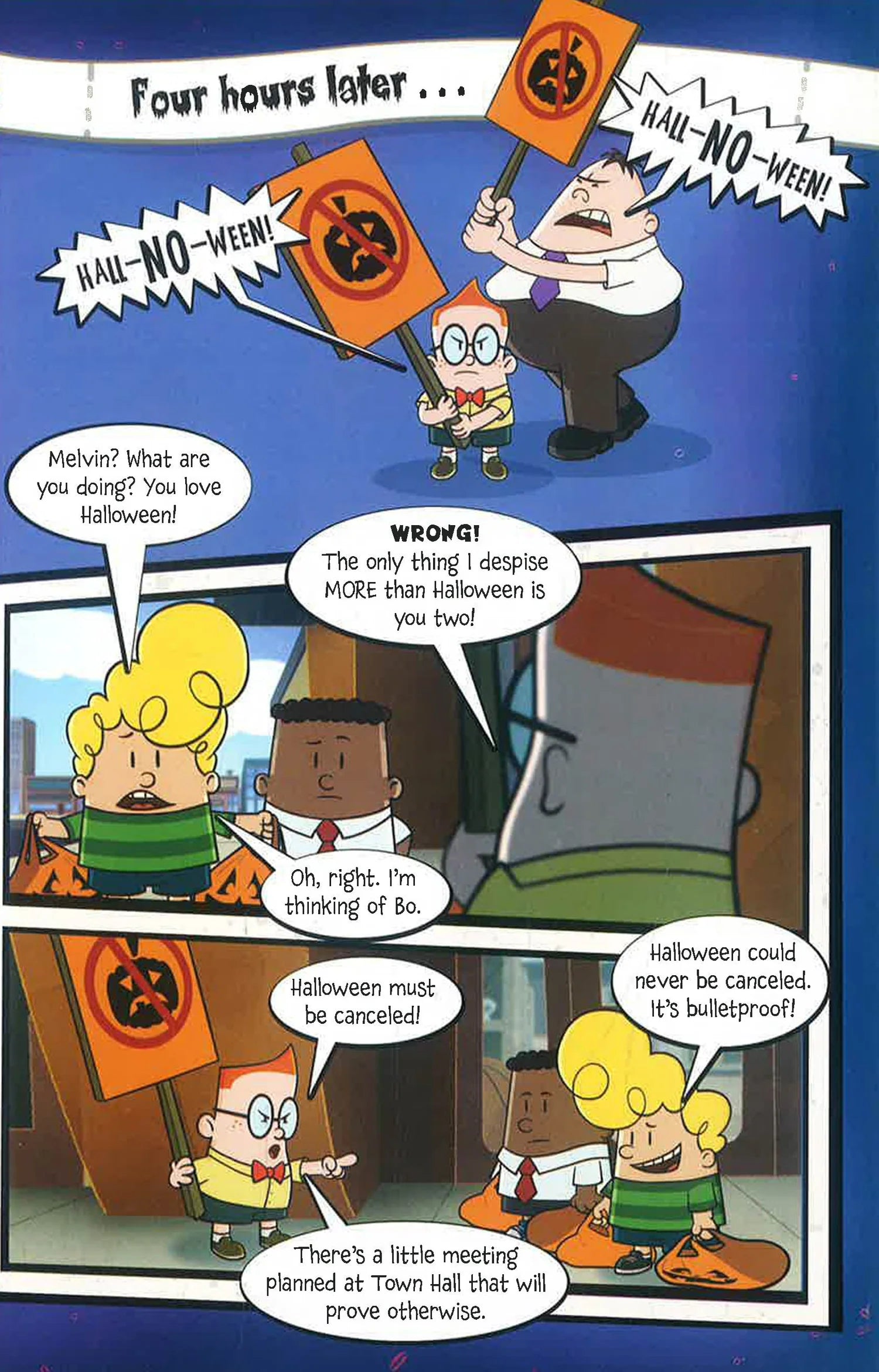 الرقابة - حكايات كابتن أندربانتس المخيفة - لعبة Hack-A-Ween المسكونة بالرعب