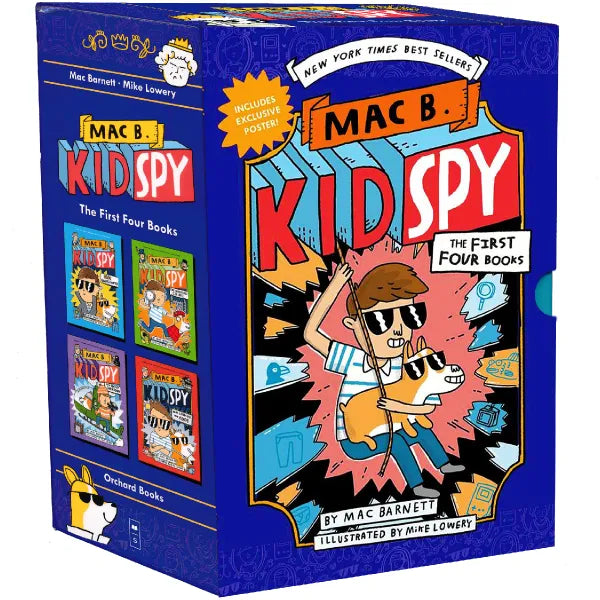 Mac B., Kid Spy Box Set, Books #1-4 - HB