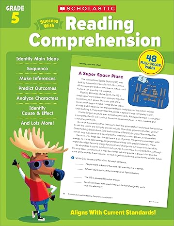 Scholastic Success With Reading Comprehension - Grade 5 Workbook