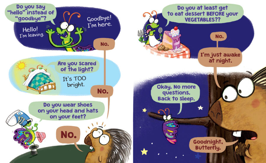 A Companion To The Very Impatient Caterpillar: Goodnight, Butterfly - Picture Book