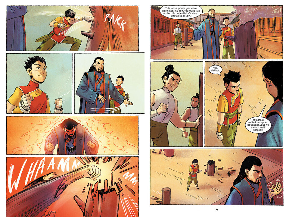 أعجوبة رواية مصورة أصلية - شانغ تشي والسعي إلى الخلود