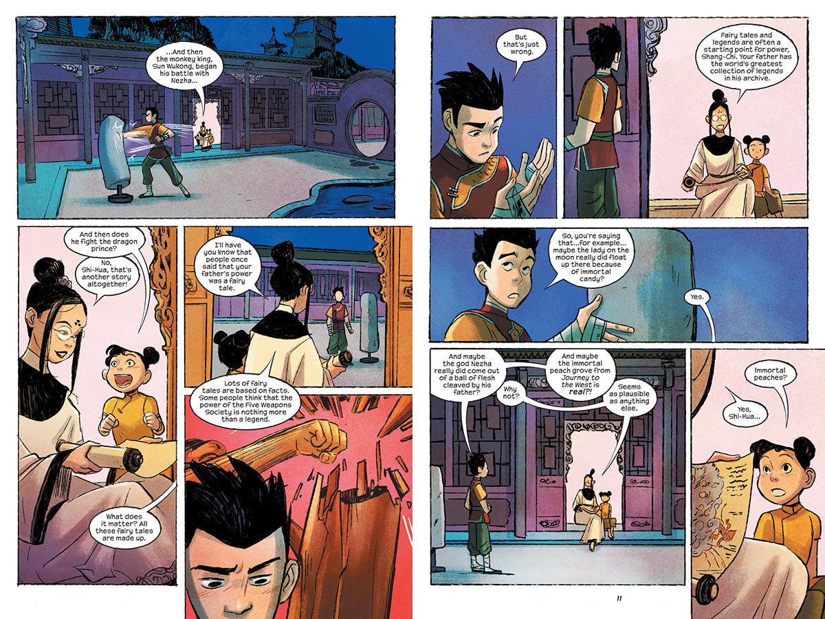 أعجوبة رواية مصورة أصلية - شانغ تشي والسعي إلى الخلود