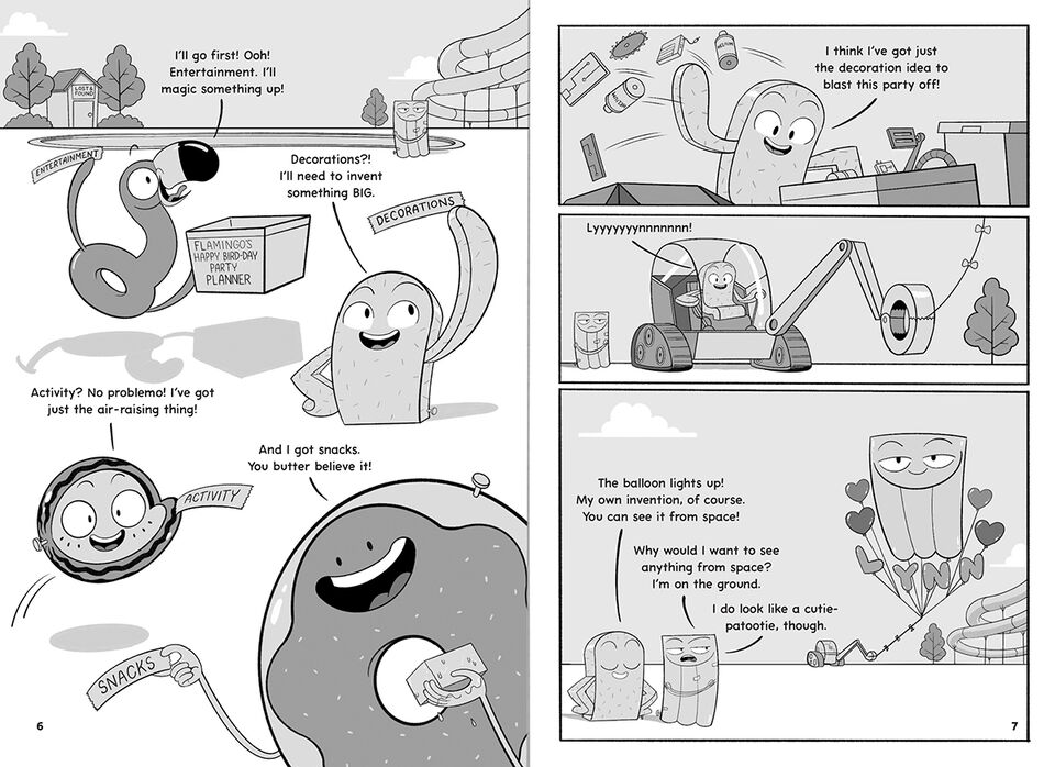 The Inflatable in Snack to the Future #5