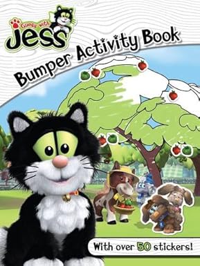Guess with Jess Bumper Activity Book - كتاب أنشطة تخمين مع جيس الممتع