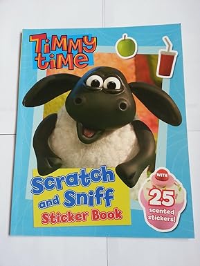 Timmy Time Scratch and Sniff Sticker Book - الحشرات المزدحمة (ملصق Discovery 3D)