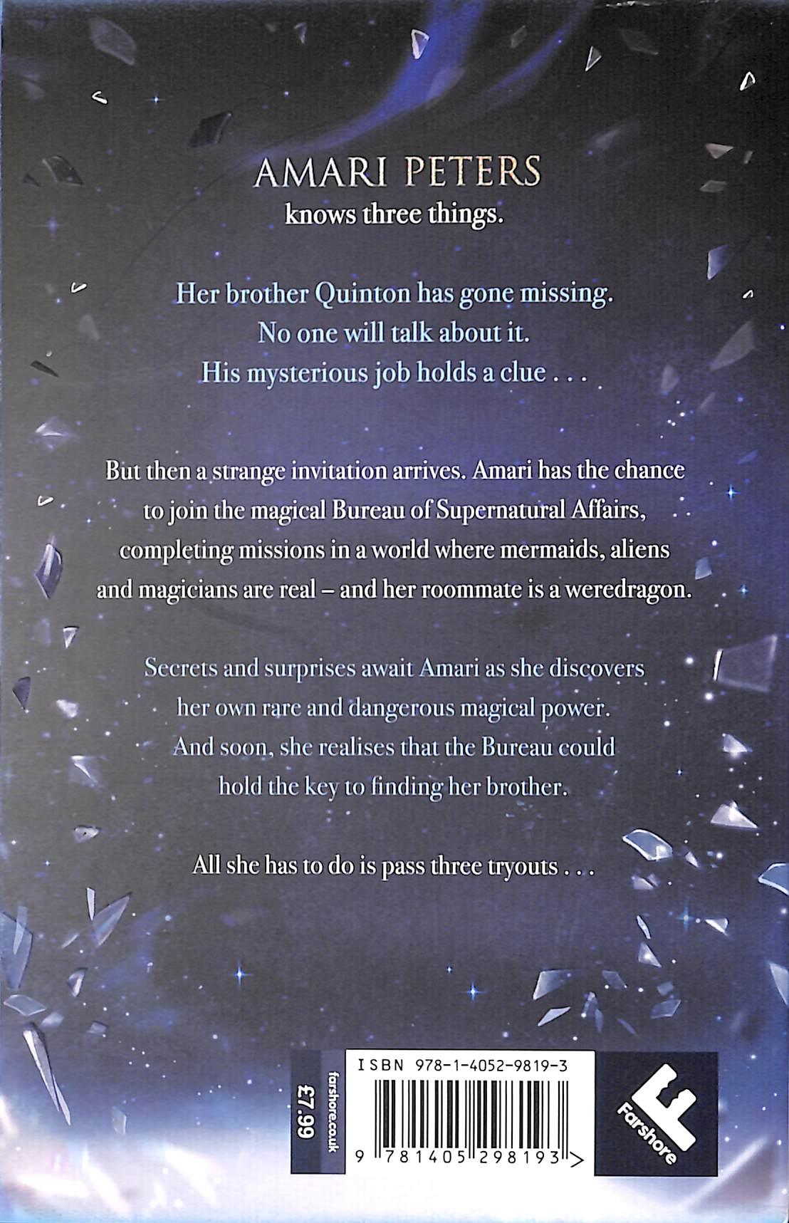 Amari and the Night Brothers - Spectrawide Bookstore