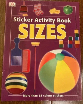 Free With Purchase - Sizes Sticker Book