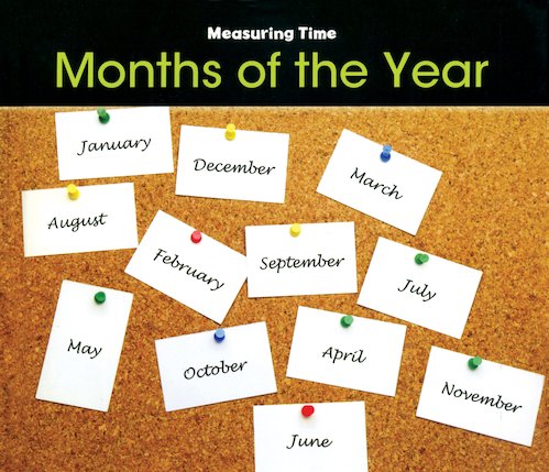 Months of the Year Measuring Time