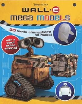 Disney "Wall*E" Mega Models Activity Book - قراءة صورة - ملصق ولون - حكايات خرافية